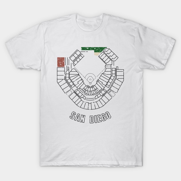 Petco Park T-Shirt by kellyoconnell